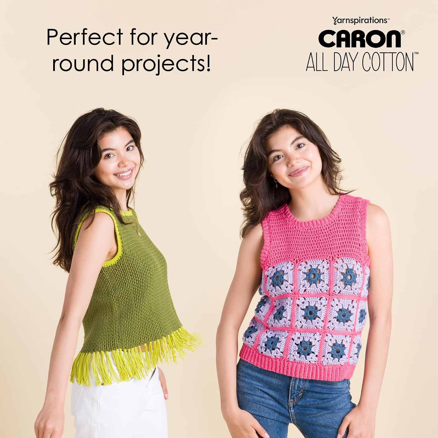 Caron All Day Cotton - 3 Pack of 173 Yards/3.52 oz Eyes Blue 100% Mercerized Cotton Yarn - Image 4